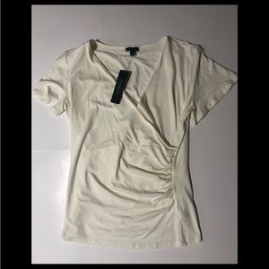 4-Talbots off white shirt